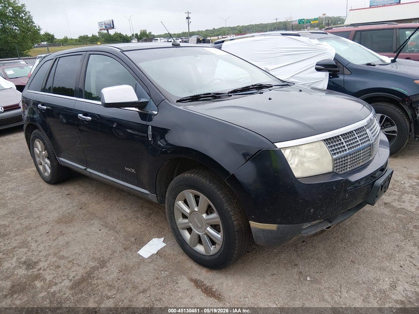 2009 Lincoln Mkx VIN 2LMDU88C39BJ07042 IAAI salvage auction — LEFT SIDE, Clear (Oklahoma), sold $300 on 2026-07-22 (photo 1)