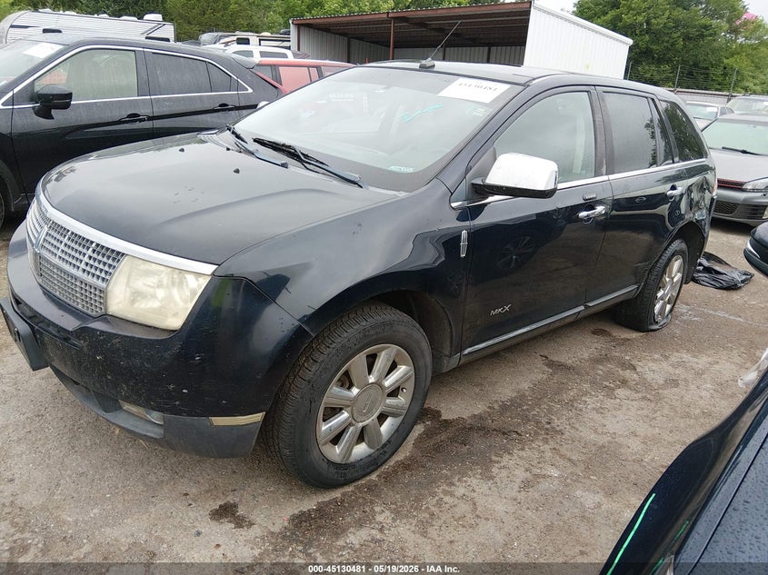 2009 Lincoln Mkx VIN 2LMDU88C39BJ07042 IAAI salvage auction — LEFT SIDE, Clear (Oklahoma), sold $300 on 2026-07-22 (photo 2)
