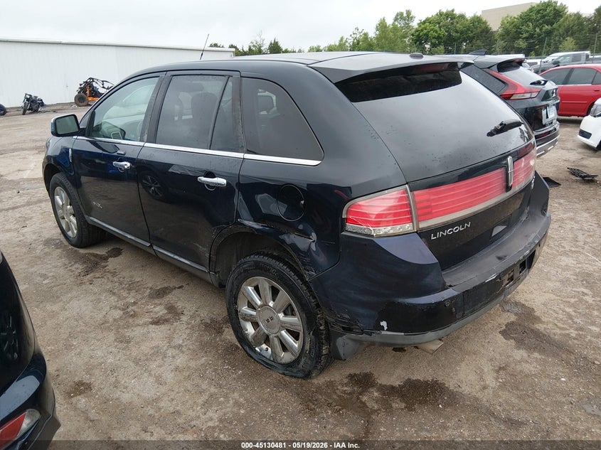 2009 Lincoln Mkx VIN 2LMDU88C39BJ07042 IAAI salvage auction — LEFT SIDE, Clear (Oklahoma), sold $300 on 2026-07-22 (photo 3)