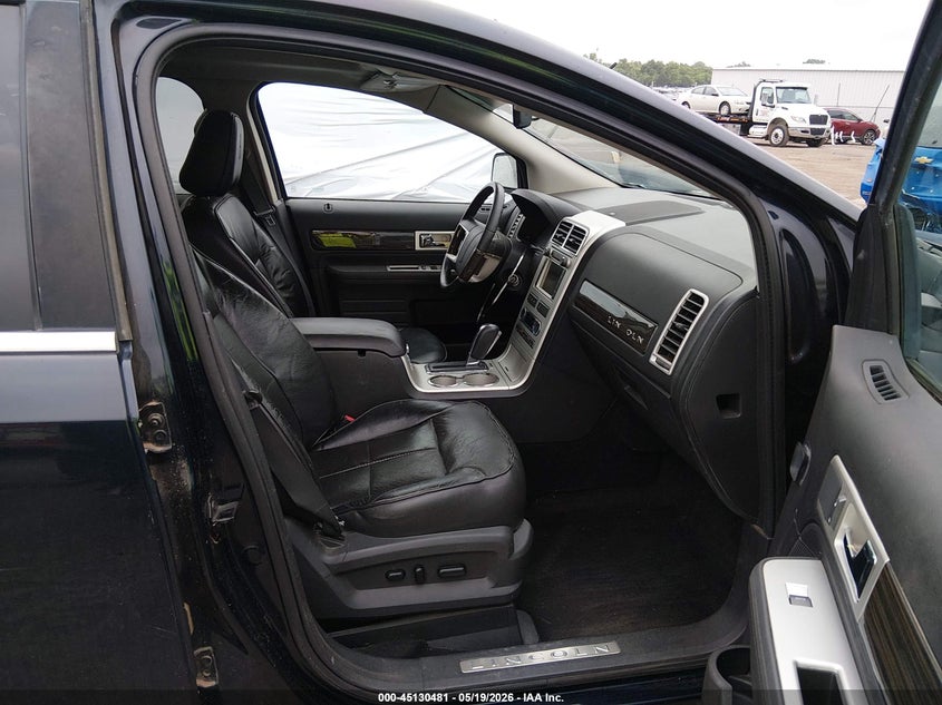 2009 Lincoln Mkx VIN 2LMDU88C39BJ07042 IAAI salvage auction — LEFT SIDE, Clear (Oklahoma), sold $300 on 2026-07-22 (photo 5)