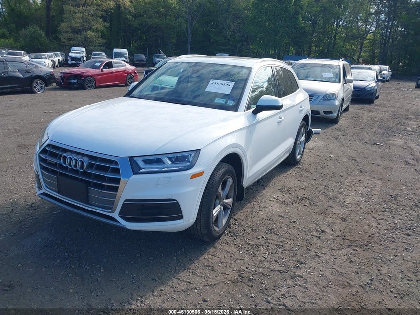 2020 Audi Q5 VIN WA1BNAFY1L2070008 IAAI salvage auction — REAR END, Mv-907A (New York), sold $10,900 on 2026-07-14 (photo 2)