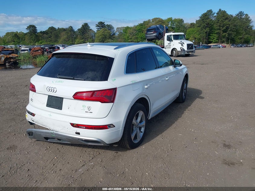 2020 Audi Q5 VIN WA1BNAFY1L2070008 IAAI salvage auction — REAR END, Mv-907A (New York), sold $10,900 on 2026-07-14 (photo 4)