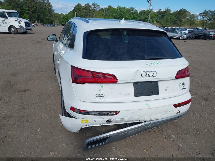 2020 Audi Q5 VIN WA1BNAFY1L2070008 IAAI salvage auction — REAR END, Mv-907A (New York), sold $10,900 on 2026-07-14 (photo 6)