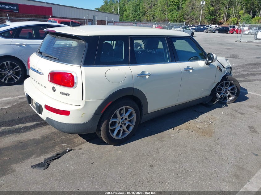 2017 Mini Clubman VIN WMWLN5C39H2E33463 IAAI salvage auction — RIGHT FRONT, Salvage (North Carolina), sold $1,400 on 2026-07-09 (photo 4)