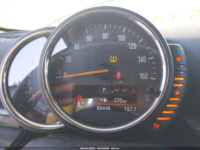 2017 Mini Clubman VIN WMWLN5C39H2E33463 IAAI salvage auction — RIGHT FRONT, Salvage (North Carolina), sold $1,400 on 2026-07-09 (photo 7)