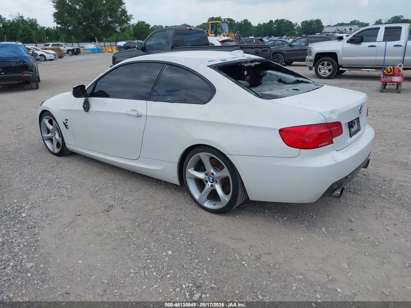 2013 BMW 3er VIN WBAKG7C55DJ437994 IAAI salvage auction — HAIL, Clear (Missouri), sold $5,000 on 2026-08-03 (photo 3)