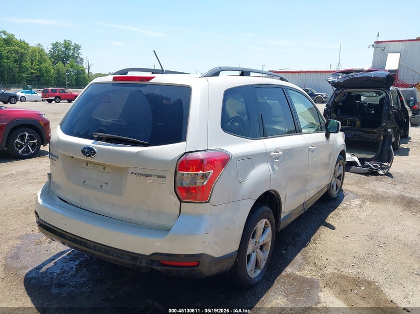 2014 Subaru Forester VIN JF2SJAEC8EH427886 IAAI salvage auction — REAR END, Salvage - Greater Than 75% (Maryland), sold $1,200 on 2026-07-08 (photo 4)