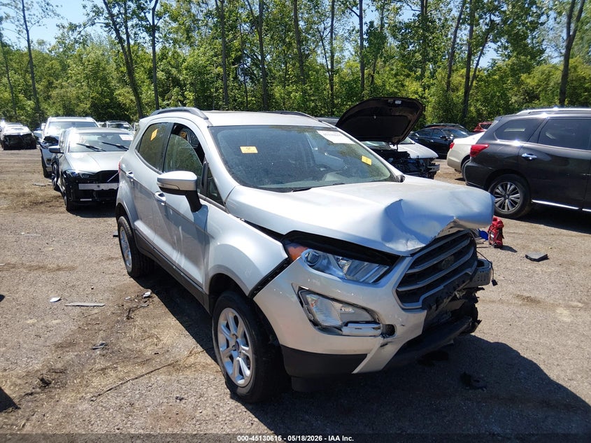 2020 Ford Ecosport VIN MAJ6S3GL7LC392425 IAAI salvage auction — FRONT END, Salvage (Ohio), sold $25 on 2026-07-28 (photo 1)
