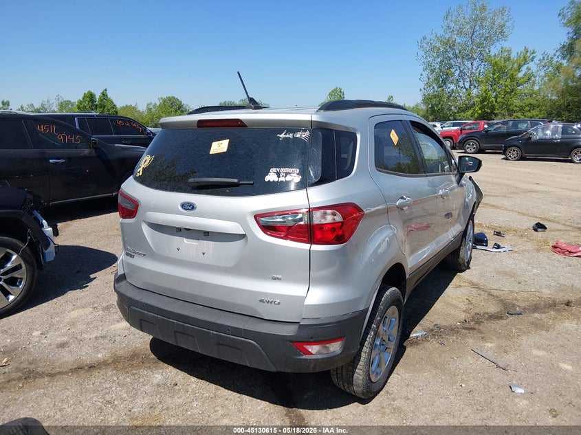 2020 Ford Ecosport VIN MAJ6S3GL7LC392425 IAAI salvage auction — FRONT END, Salvage (Ohio), sold $25 on 2026-07-28 (photo 4)