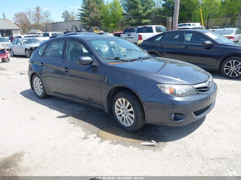 2010 Subaru Impreza VIN JF1GH6B69AH808187 IAAI salvage auction — LEFT REAR, Salvage (New Hampshire), sold $300 on 2026-07-15 (photo 1)