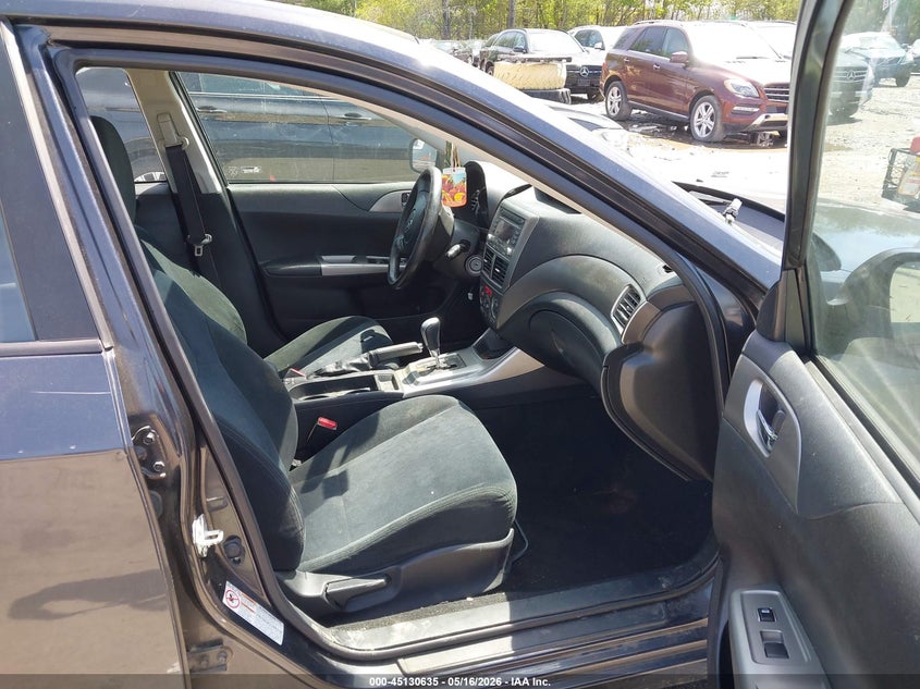 2010 Subaru Impreza VIN JF1GH6B69AH808187 IAAI salvage auction — LEFT REAR, Salvage (New Hampshire), sold $300 on 2026-07-15 (photo 5)