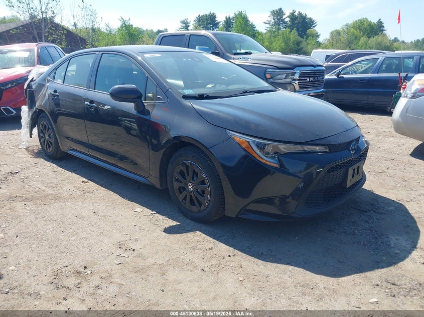 2022 Toyota Corolla VIN JTDEAMDE3NJ049422 IAAI salvage auction — REAR END, Salvage (Massachusetts), sold $3,550 on 2026-07-10 (photo 1)