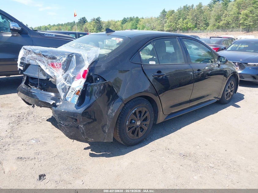 2022 Toyota Corolla VIN JTDEAMDE3NJ049422 IAAI salvage auction — REAR END, Salvage (Massachusetts), sold $3,550 on 2026-07-10 (photo 4)