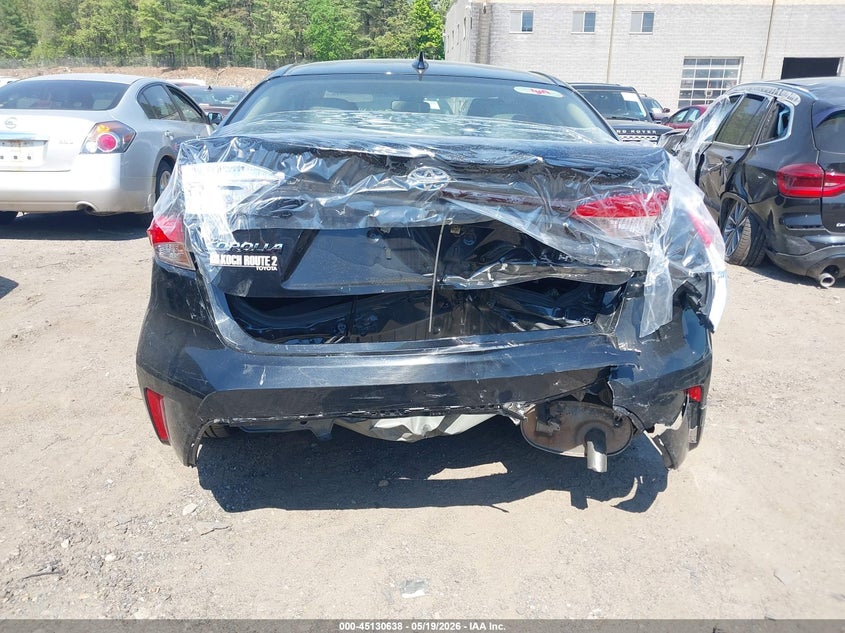 2022 Toyota Corolla VIN JTDEAMDE3NJ049422 IAAI salvage auction — REAR END, Salvage (Massachusetts), sold $3,550 on 2026-07-10 (photo 6)
