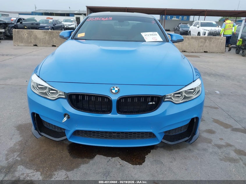 2016 BMW M4 VIN WBS3R9C59GK708205 IAAI salvage auction — UNDERCARRIAGE, Original (Texas), sold $14,700 on 2026-07-12 (photo 6)
