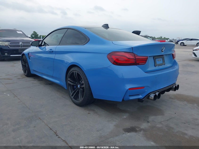 2016 BMW M4 VIN WBS3R9C59GK708205 IAAI salvage auction — UNDERCARRIAGE, Original (Texas), sold $14,700 on 2026-07-12 (photo 3)