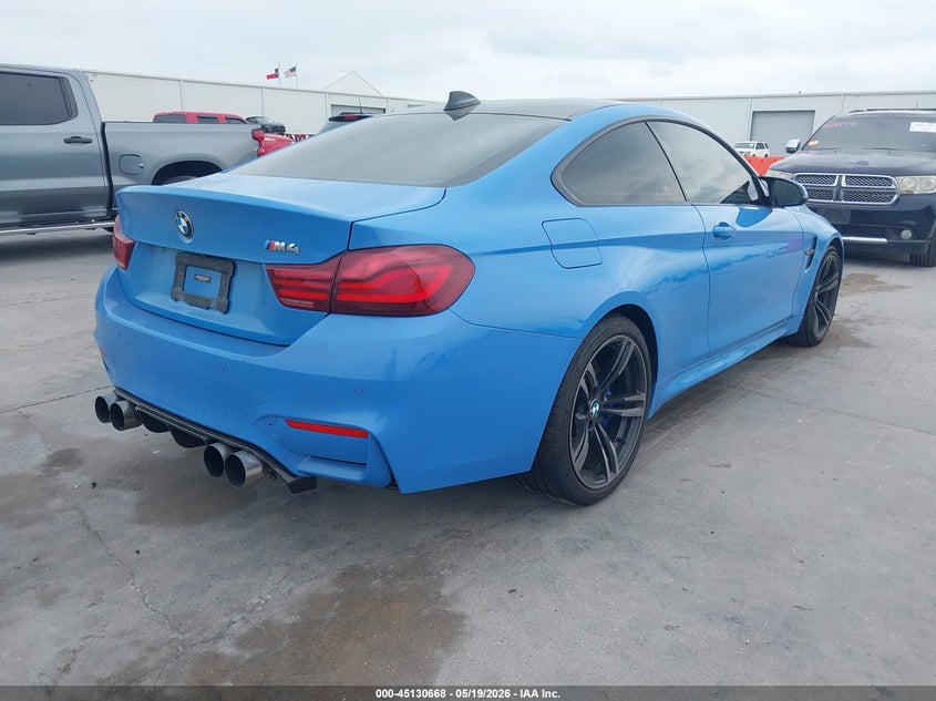 2016 BMW M4 VIN WBS3R9C59GK708205 IAAI salvage auction — UNDERCARRIAGE, Original (Texas), sold $14,700 on 2026-07-12 (photo 4)