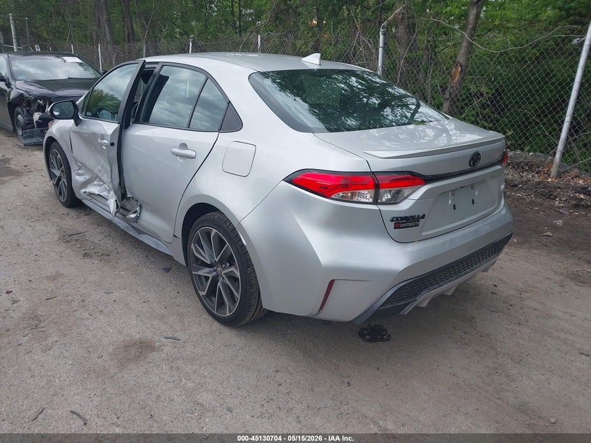 2020 Toyota Corolla VIN 5YFS4RCE5LP047625 IAAI salvage auction — LEFT SIDE, Salvage (Rhode Island), sold $9,100 on 2026-07-07 (photo 3)