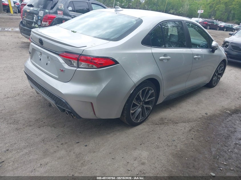 2020 Toyota Corolla VIN 5YFS4RCE5LP047625 IAAI salvage auction — LEFT SIDE, Salvage (Rhode Island), sold $9,100 on 2026-07-07 (photo 4)