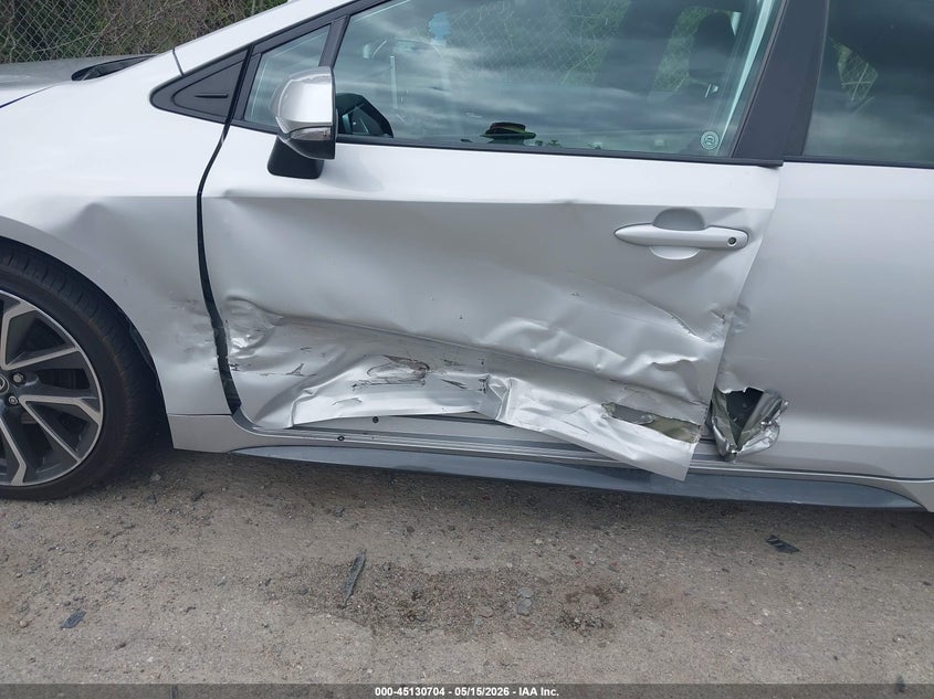 2020 Toyota Corolla VIN 5YFS4RCE5LP047625 IAAI salvage auction — LEFT SIDE, Salvage (Rhode Island), sold $9,100 on 2026-07-07 (photo 6)