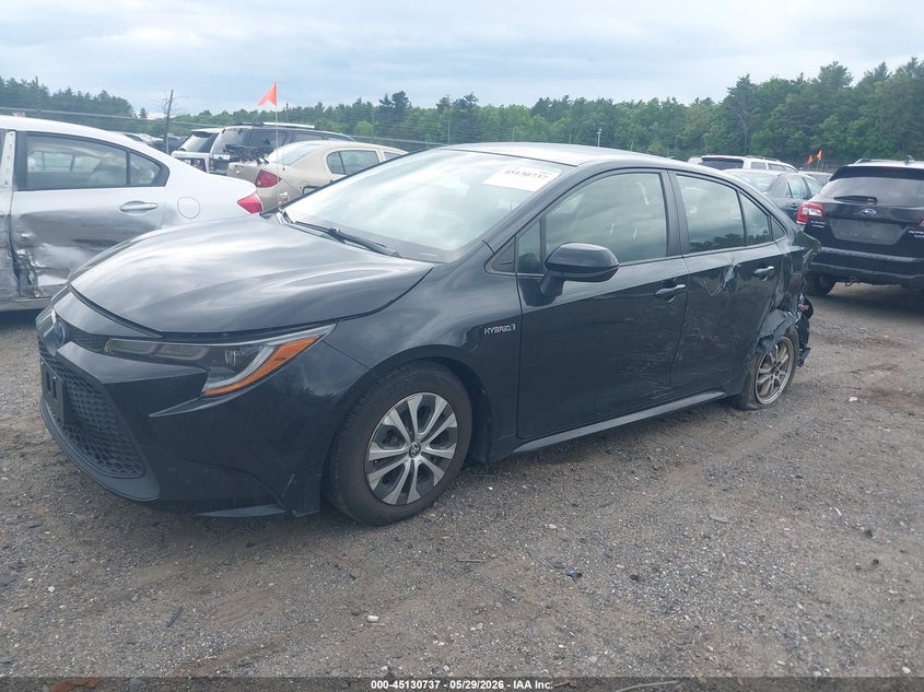 2021 Toyota Corolla VIN JTDEAMDE4MJ009915 IAAI salvage auction — REAR END, Salvage Title, sold $6,100 on 2026-07-17 (photo 2)