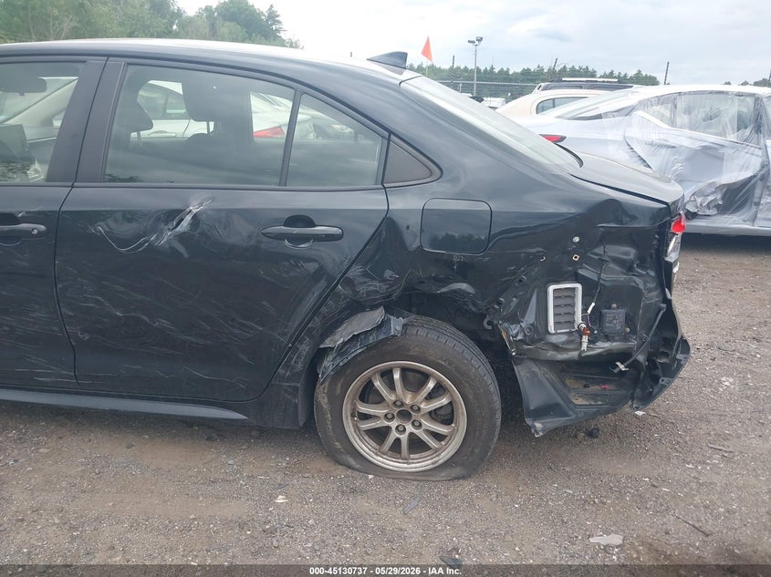 2021 Toyota Corolla VIN JTDEAMDE4MJ009915 IAAI salvage auction — REAR END, Salvage Title, sold $6,100 on 2026-07-17 (photo 6)
