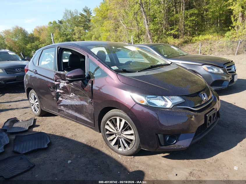 2015 Honda Fit VIN 3HGGK5H87FM764841 IAAI salvage auction — RIGHT SIDE, Salvage (Massachusetts), sold $25 on 2026-07-10 (photo 1)