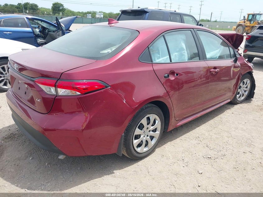 2026 Toyota Corolla VIN 5YFB4MDE0TP399142 IAAI salvage auction — ALL OVER, Salvage (Texas), sold $1,250 on 2026-07-29 (photo 4)