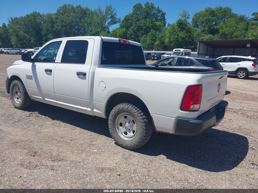 2018 Ram 1500 VIN 1C6RR6KG0JS285337 IAAI salvage auction — REAR END, SF97 (Louisiana), sold $17,000 on 2026-07-09 (photo 3)