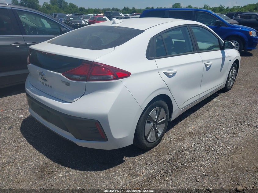 2020 Hyundai Ioniq hybrid VIN KMHC65LC3LU219980 IAAI salvage auction — NORMAL WEAR, Sf97 (Ohio), sold $11,750 on 2026-07-15 (photo 4)