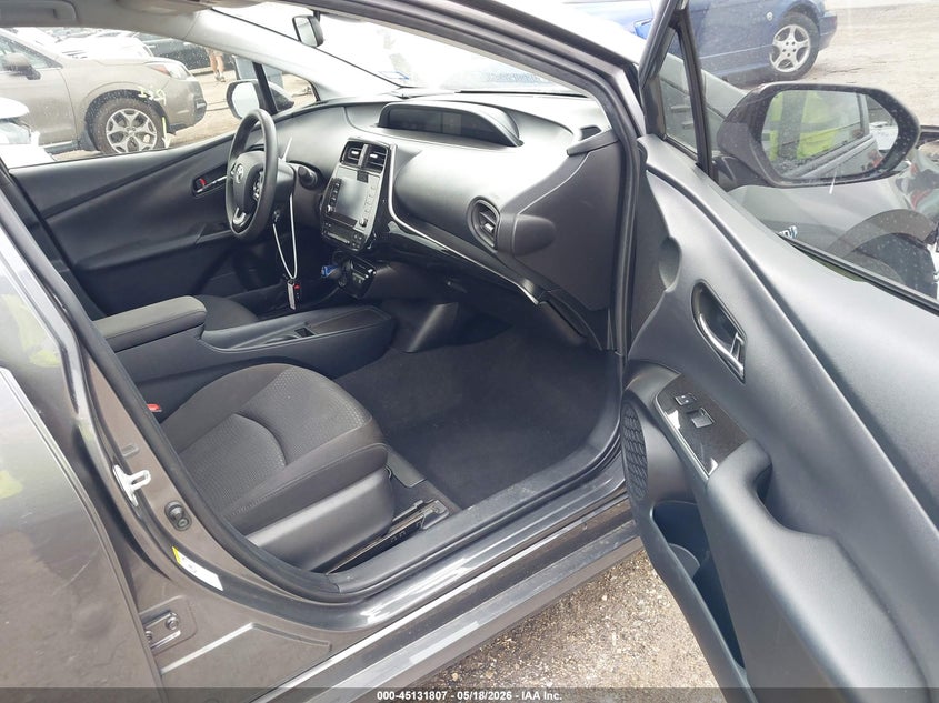 2020 Toyota Prius VIN JTDKARFU8L3114416 IAAI salvage auction — FRONT END, Original (Texas), sold $3,650 on 2026-07-11 (photo 5)