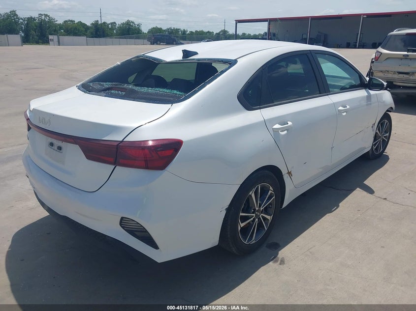 2023 Kia Forte VIN 3KPF24AD3PE544653 IAAI salvage auction — FRONT END, Salvage (Texas), sold $100 on 2026-07-10 (photo 4)