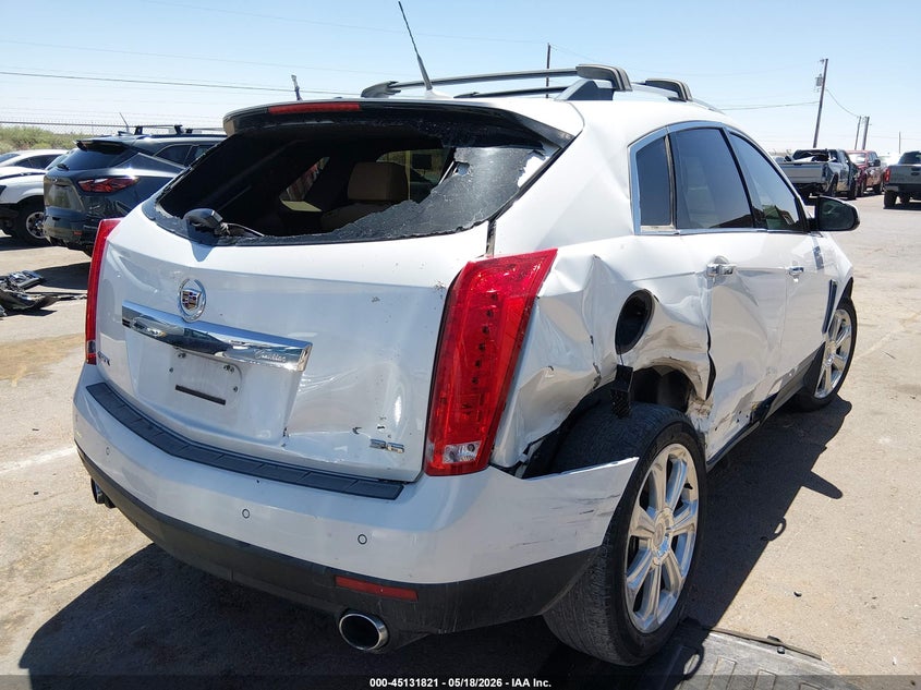 2014 Cadillac Srx VIN 3GYFNCE39ES666378 IAAI salvage auction — SIDE, Salvage (Texas), sold $25 on 2026-07-22 (photo 4)