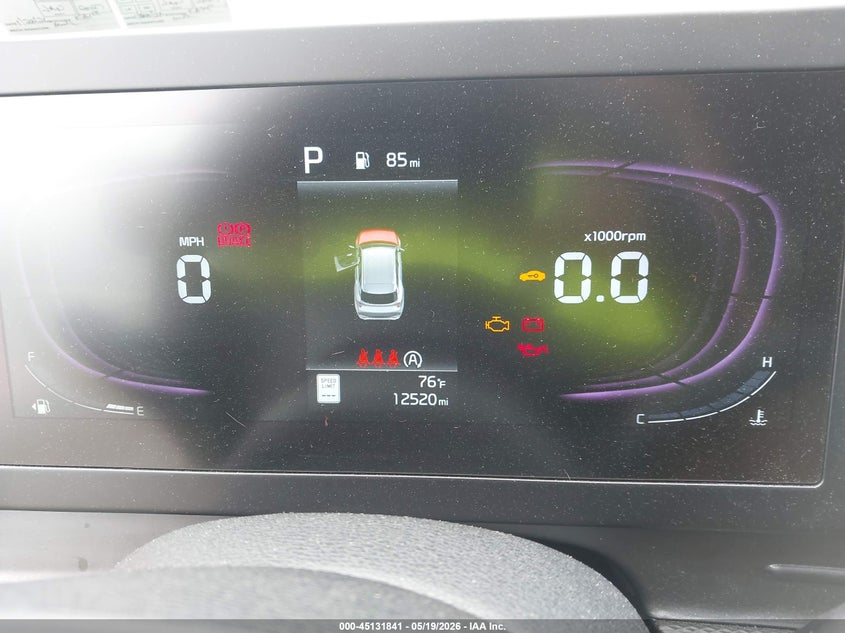 2025 Kia Sportage VIN KNDPUCDF8S7368035 IAAI salvage auction — HAIL, Salvage (Pennsylvania), sold $4,950 on 2026-07-28 (photo 7)