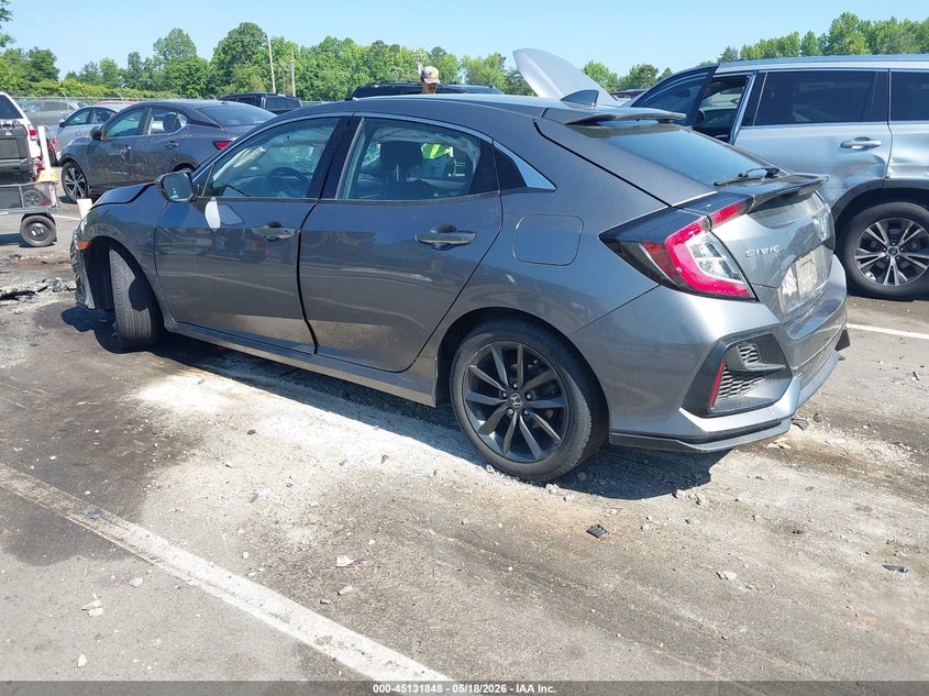 2021 Honda Civic VIN SHHFK7H61MU202244 IAAI salvage auction — FRONT END, Salvage (North Carolina), sold $3,300 on 2026-07-30 (photo 3)