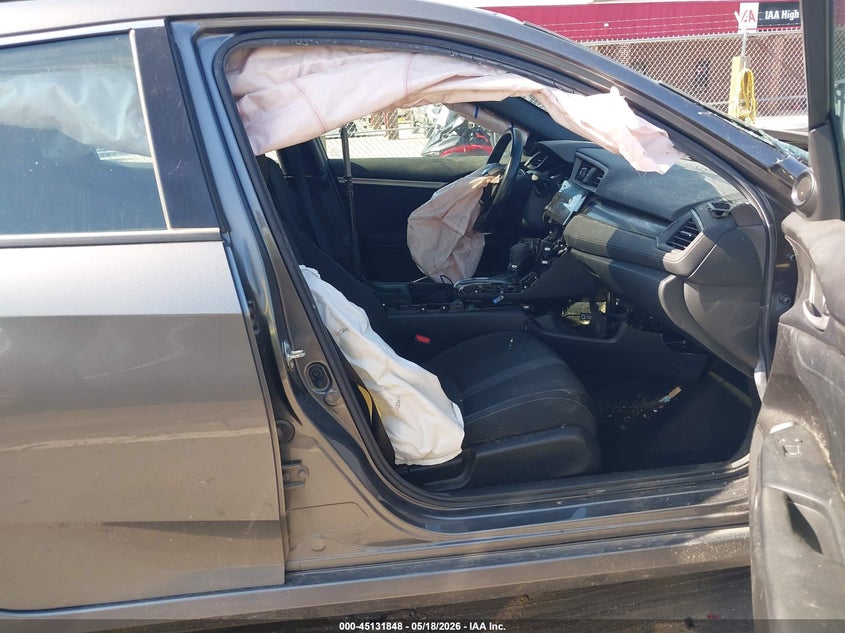 2021 Honda Civic VIN SHHFK7H61MU202244 IAAI salvage auction — FRONT END, Salvage (North Carolina), sold $3,300 on 2026-07-30 (photo 5)