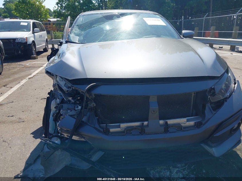 2021 Honda Civic VIN SHHFK7H61MU202244 IAAI salvage auction — FRONT END, Salvage (North Carolina), sold $3,300 on 2026-07-30 (photo 6)