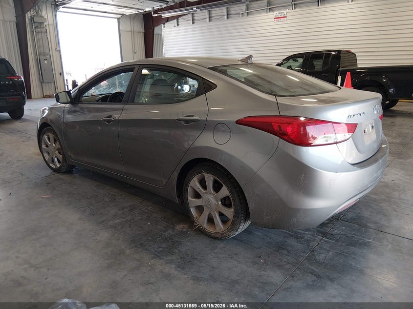 2012 Hyundai Elantra VIN KMHDH4AE4CU193645 IAAI salvage auction — REAR END, Salvage (Colorado), sold $950 on 2026-07-22 (photo 3)