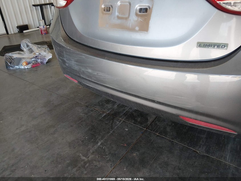 2012 Hyundai Elantra VIN KMHDH4AE4CU193645 IAAI salvage auction — REAR END, Salvage (Colorado), sold $950 on 2026-07-22 (photo 6)