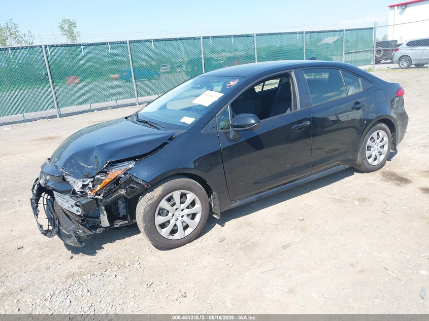 2026 Toyota Corolla VIN JTDB4MEE5T3044359 IAAI salvage auction — LEFT FRONT, Mv-907A (New York), sold $2,250 on 2026-07-28 (photo 2)