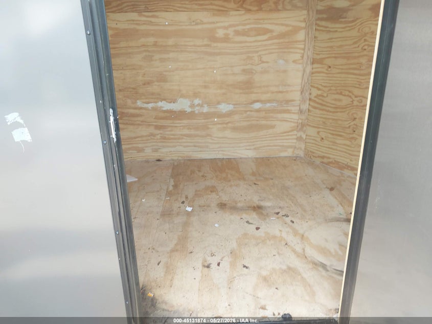 2022 Steel pine cargo, llc Enclosed 7x16 VIN 7FWBE1626R1028446 IAAI salvage auction — STORM DAMAGE, Bill Of Sale (Mississippi), sold $25 on 2026-07-11 (photo 5)