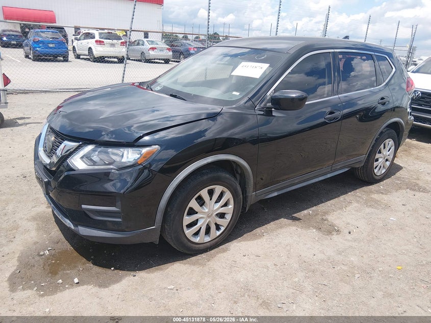 2018 Nissan Rogue VIN KNMAT2MT8JP601421 IAAI salvage auction — HAIL, Clear (Arkansas), sold $225 on 2026-07-22 (photo 2)