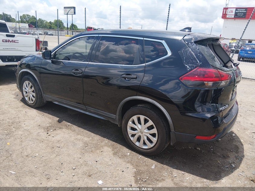 2018 Nissan Rogue VIN KNMAT2MT8JP601421 IAAI salvage auction — HAIL, Clear (Arkansas), sold $225 on 2026-07-22 (photo 3)