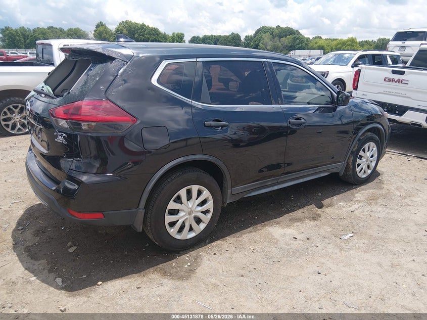 2018 Nissan Rogue VIN KNMAT2MT8JP601421 IAAI salvage auction — HAIL, Clear (Arkansas), sold $225 on 2026-07-22 (photo 4)
