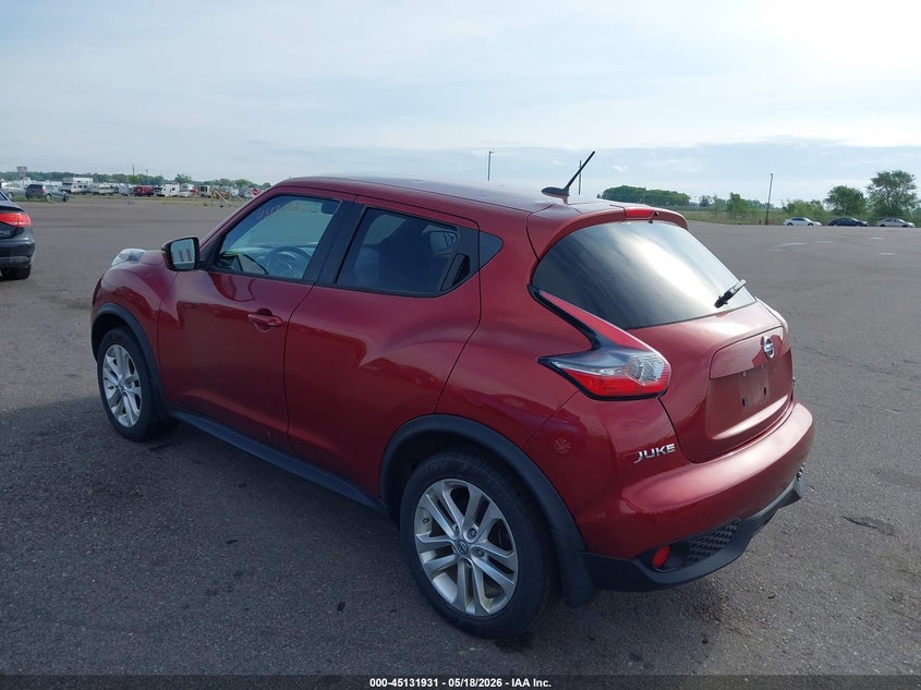 2015 Nissan Juke VIN JN8AF5MV5FT554653 IAAI salvage auction — HAIL, Salvage (Minnesota), sold $3,200 on 2026-07-20 (photo 3)
