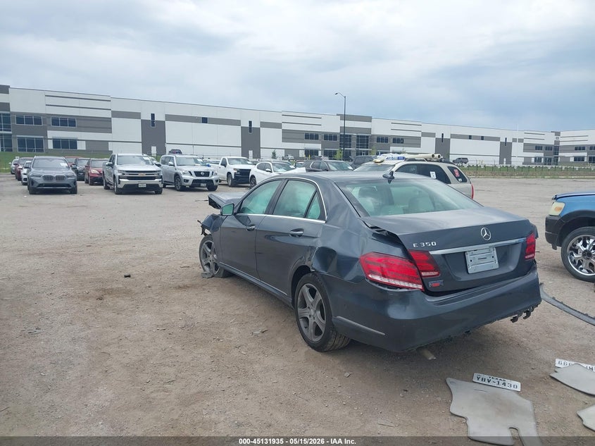 2014 Mercedes-benz E-klasse VIN WDDHF5KB8EA832982 IAAI salvage auction — FRONT END, Salvage (Texas), sold $975 on 2026-07-28 (photo 3)