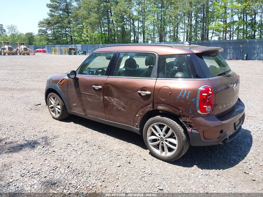2014 Mini Countryman VIN WMWZC5C59EWP41719 IAAI salvage auction — LEFT SIDE, Salvage Title, sold $1,300 on 2026-08-05 (photo 3)