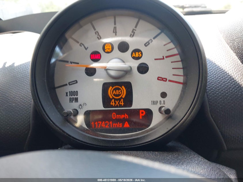 2014 Mini Countryman VIN WMWZC5C59EWP41719 IAAI salvage auction — LEFT SIDE, Salvage Title, sold $1,300 on 2026-08-05 (photo 7)