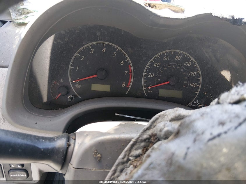 2010 Toyota Corolla VIN JTDBU4EE3AJ057409 IAAI salvage auction — EXTERIOR BURN, Salvage (Nevada), sold $325 on 2026-07-10 (photo 7)