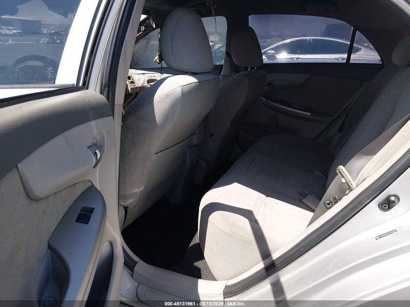 2010 Toyota Corolla VIN JTDBU4EE3AJ057409 IAAI salvage auction — EXTERIOR BURN, Salvage (Nevada), sold $325 on 2026-07-10 (photo 8)